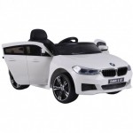 Детский электромобиль BMW6 GT JJ2164 белый - магазин СпортДоставка. Спортивные товары интернет магазин в Пензе 