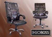 Офисное массажное кресло EGO BOSS EG1001 Шоколад в комплектации LUX - магазин СпортДоставка. Спортивные товары интернет магазин в Пензе 