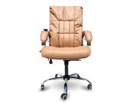 Офисное массажное кресло EGO BOSS EG1001 Орех в комплектации LUX - магазин СпортДоставка. Спортивные товары интернет магазин в Пензе 