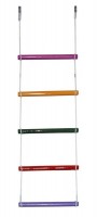 Детская веревочная лестница для ДСК 5 перекладин цвет радуга ЛВ5-3А - магазин СпортДоставка. Спортивные товары интернет магазин в Пензе 
