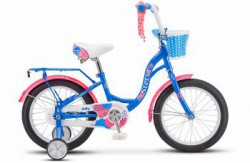 Детский велосипед Stels Jolly 16" V010 синий розовый - магазин СпортДоставка. Спортивные товары интернет магазин в Пензе 